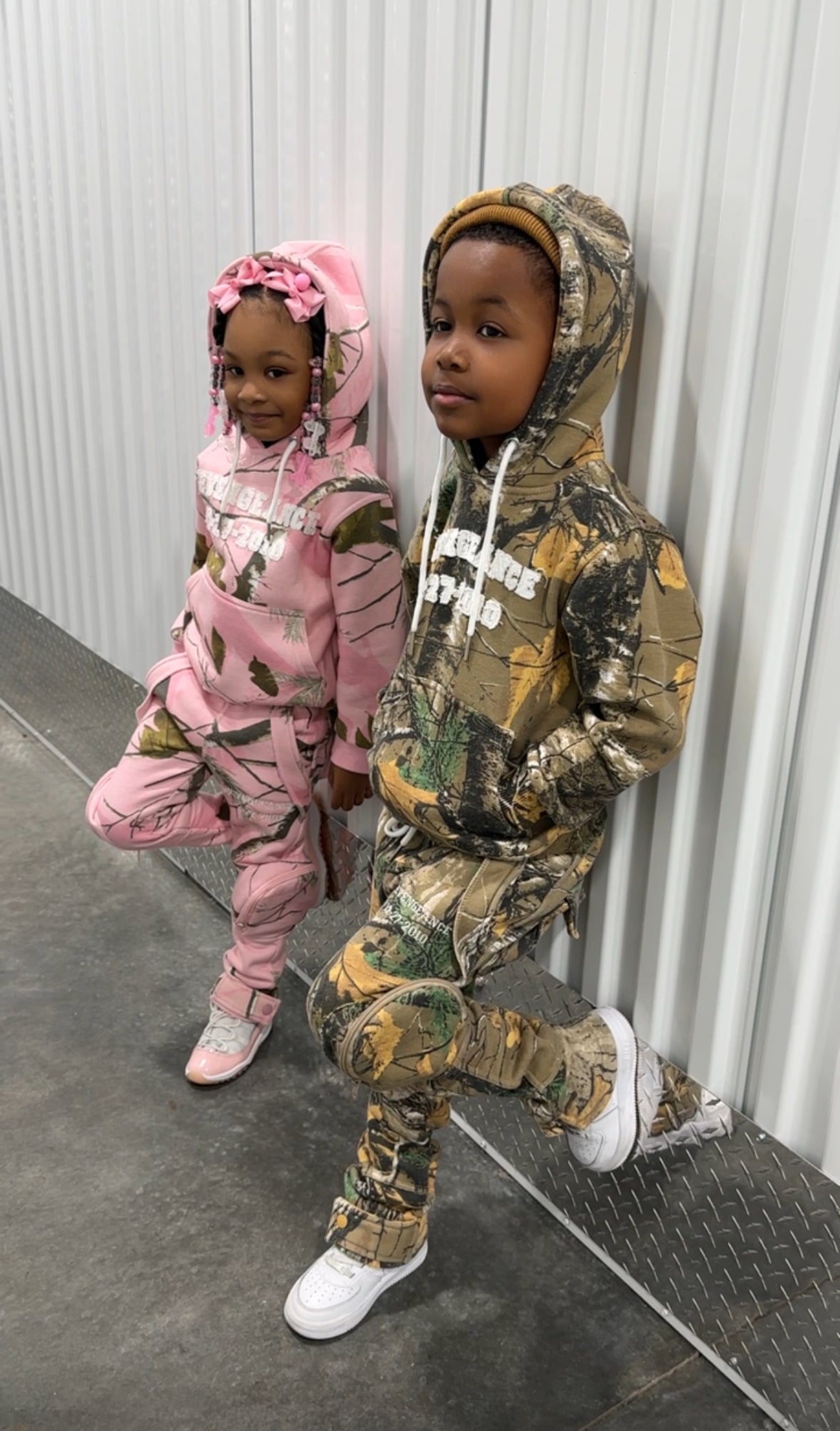 Kid Camo Cargo set