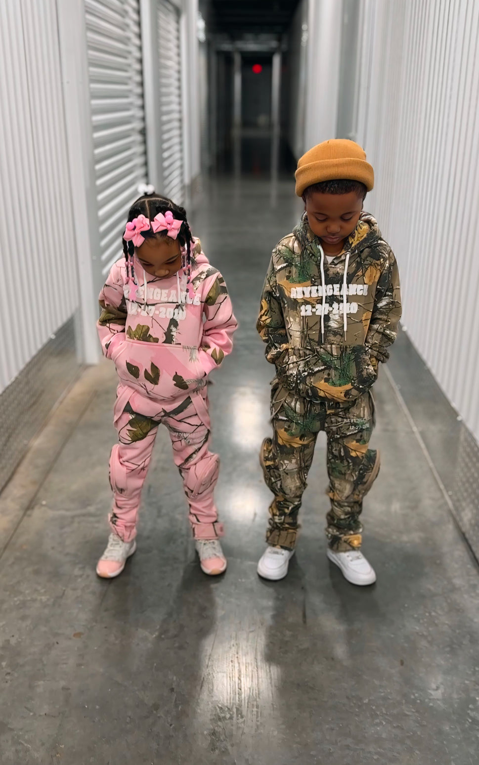 Kid Camo Cargo set