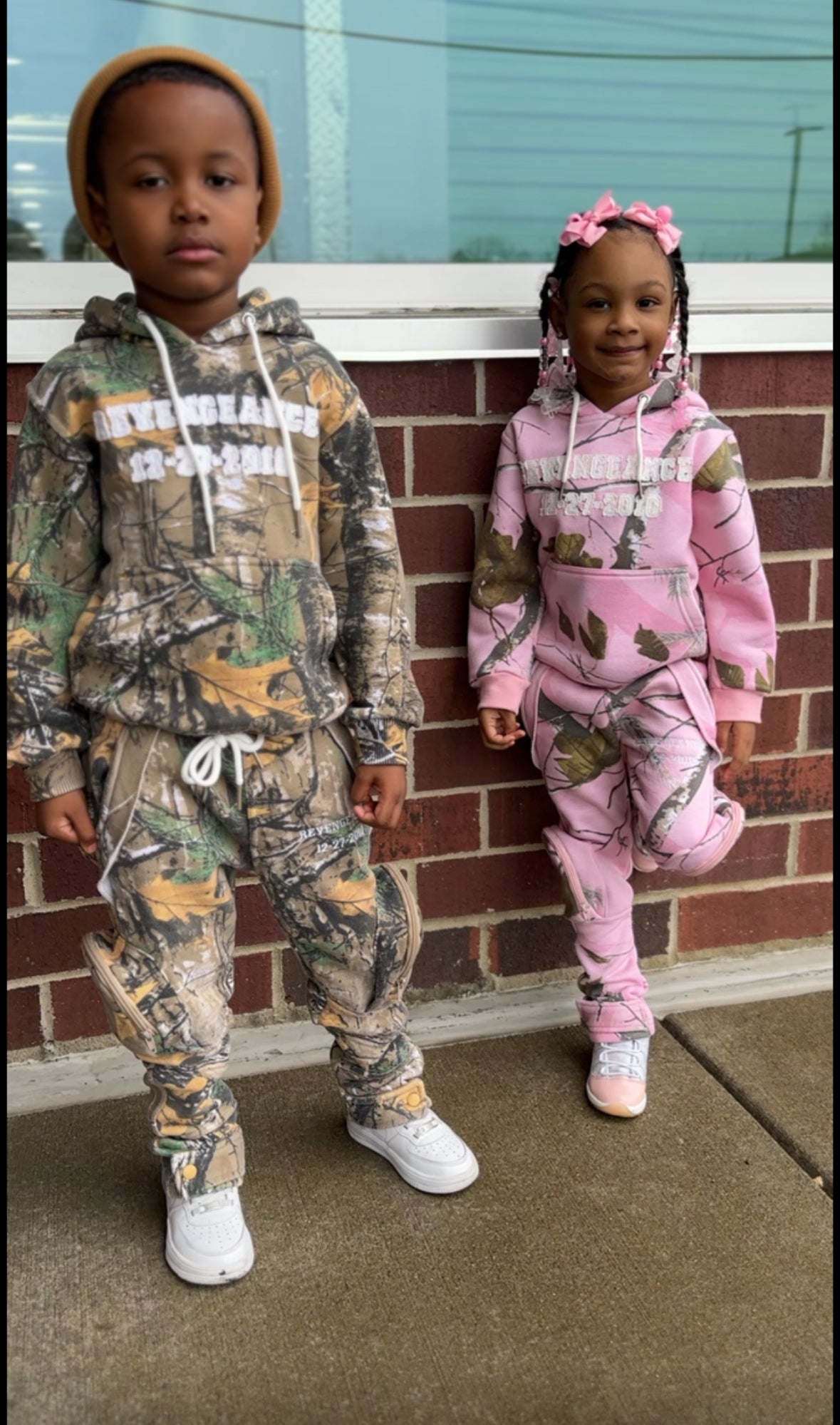 Kid Camo Cargo set