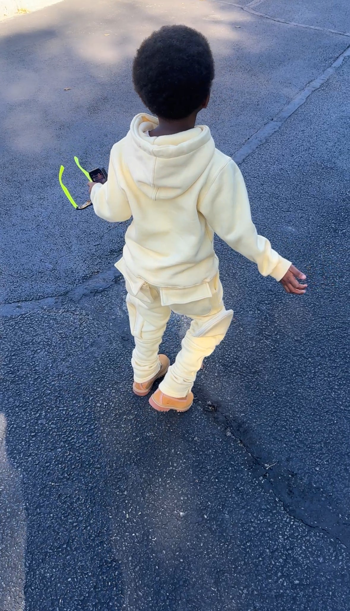 Kid Cargo set (Cream)
