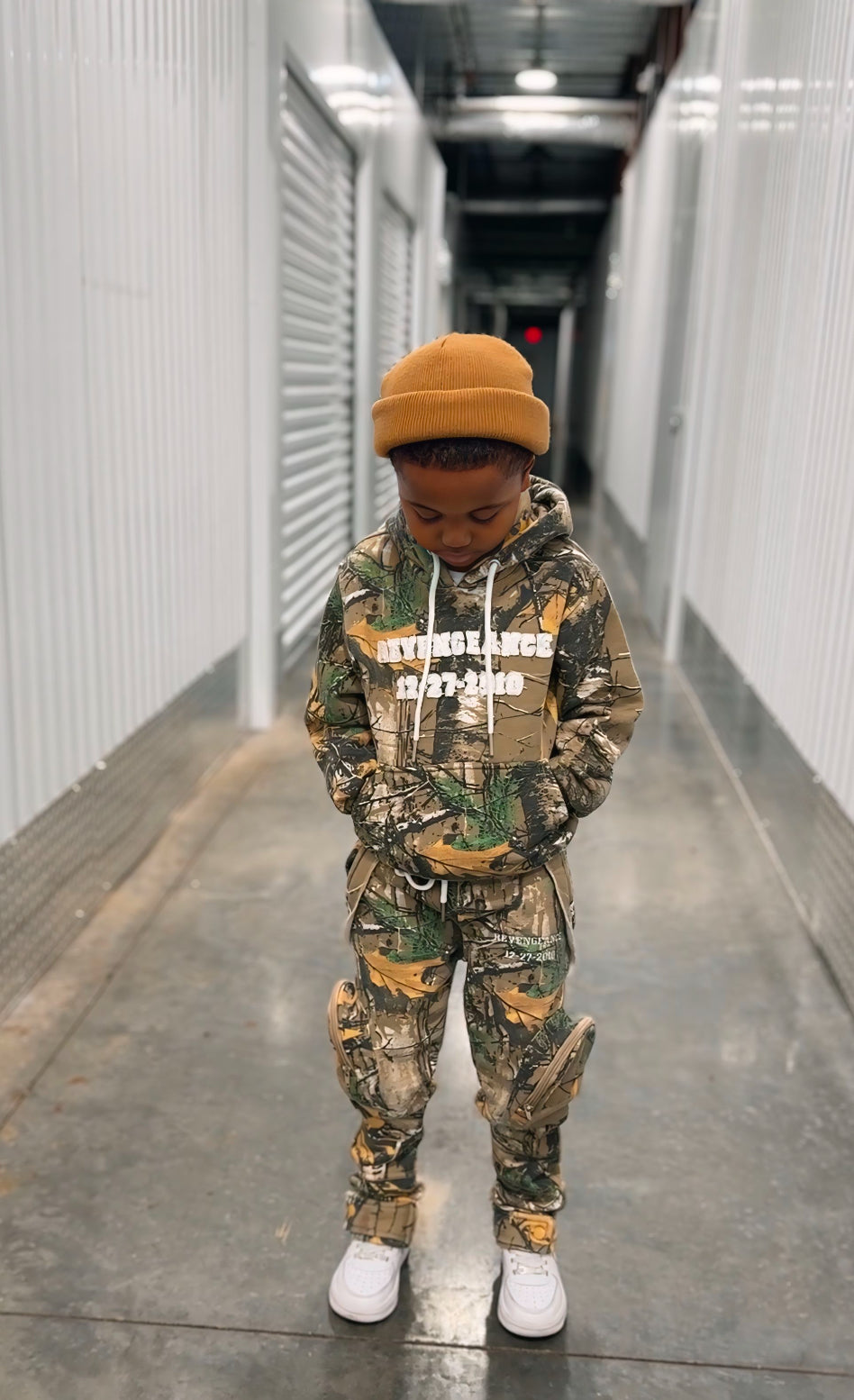 Kid Camo Cargo set