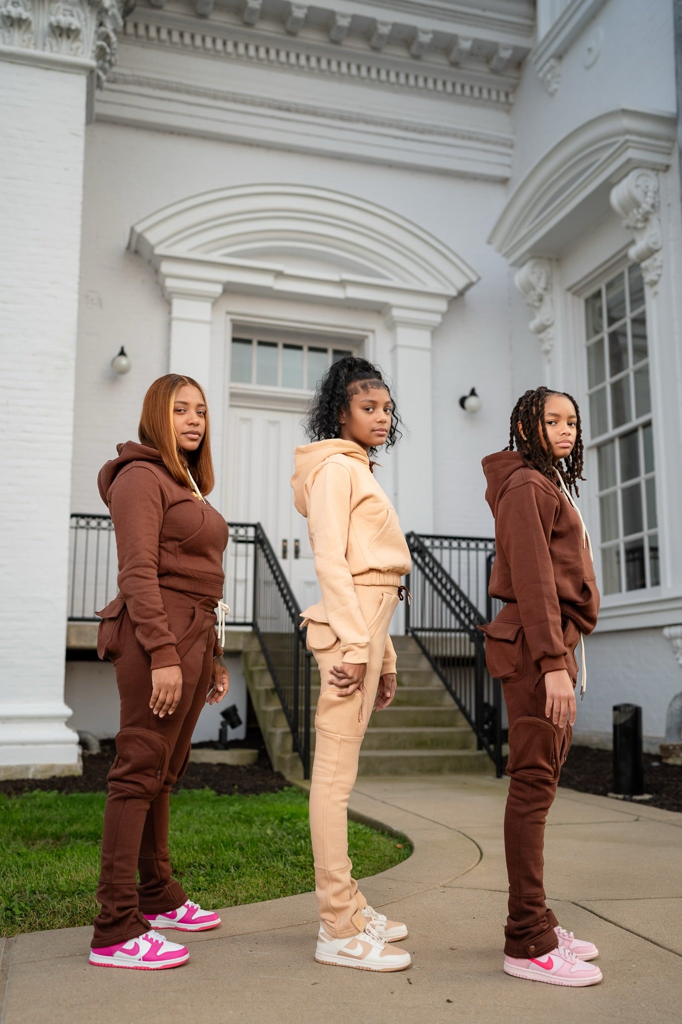 Women Cargo Set (Chocolate)