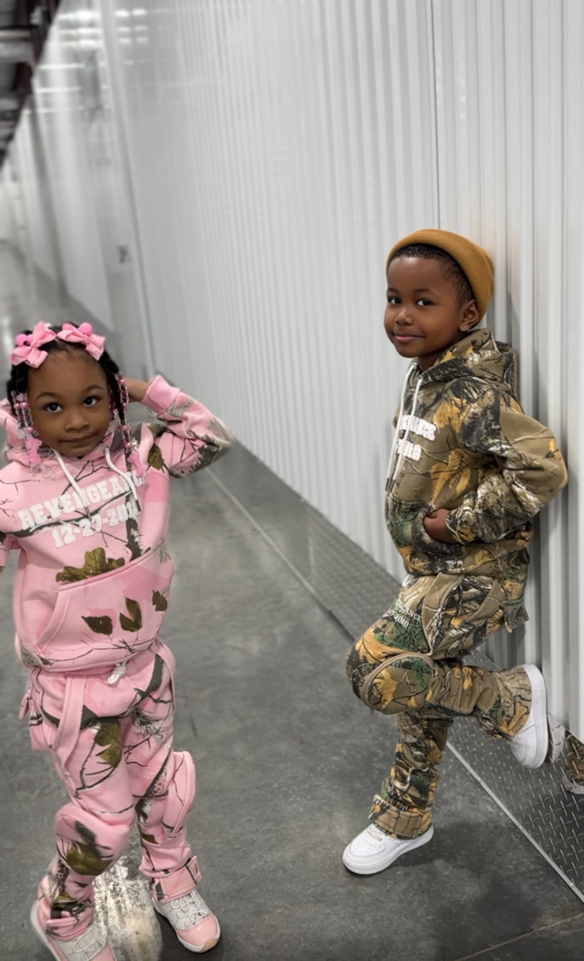 Kid Camo Cargo set