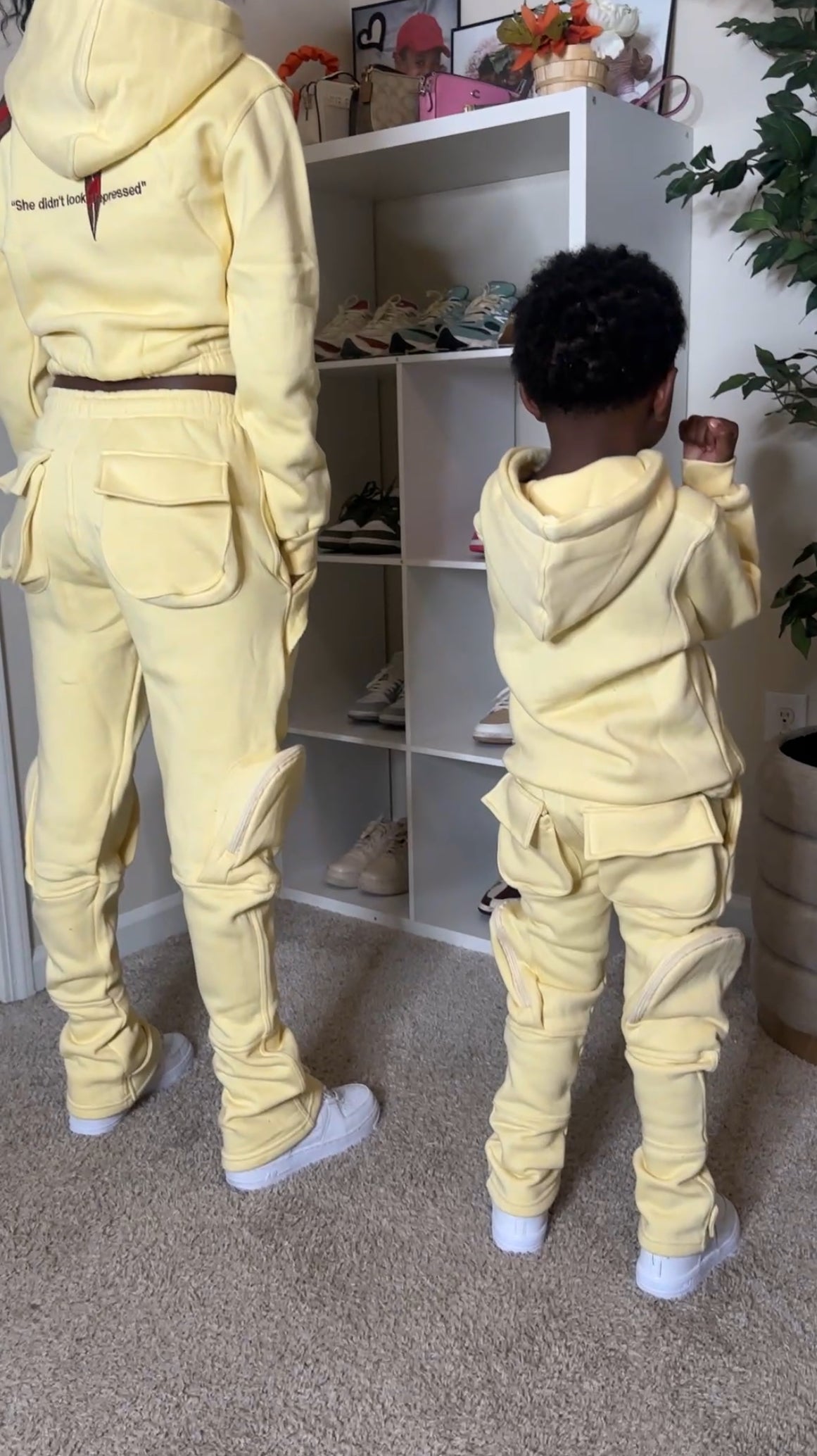 Kid Cargo set (Cream)