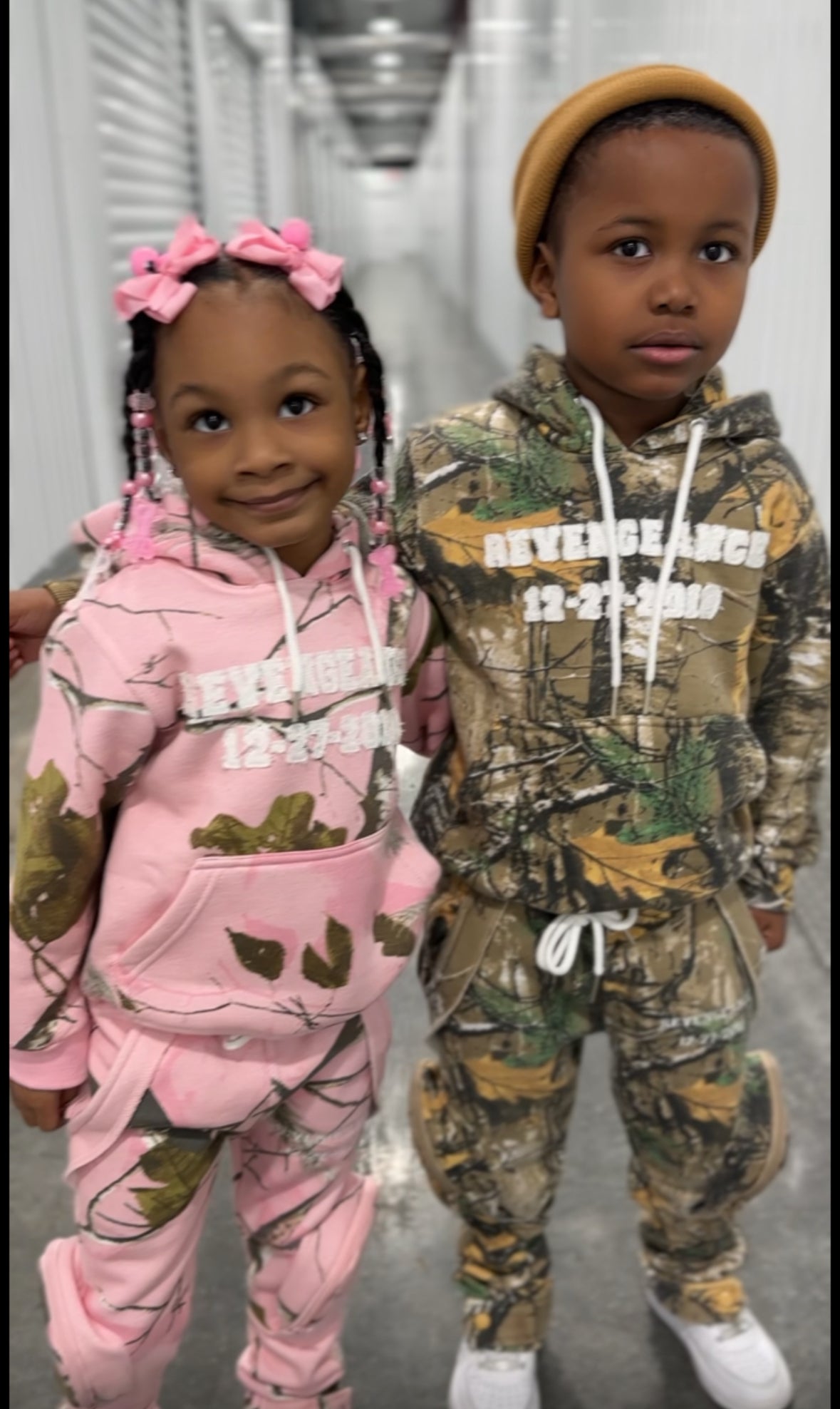 Kid Camo Cargo set